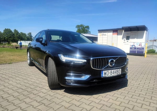 Volvo S90 cena 124900 przebieg: 119000, rok produkcji 2017 z Ostrołęka małe 562
